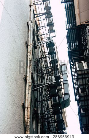 Mumbai India March 1, 2019 View Of A Building  Located At Colaba District In Mumbai In The Afternoon