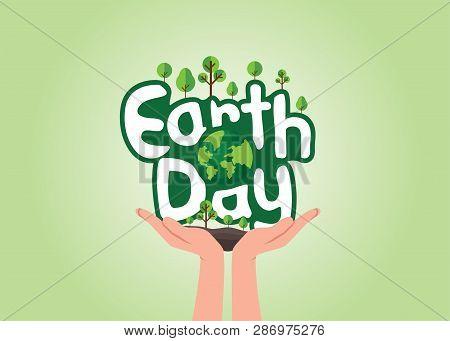 Earth Day Concept, Earth Day Mnemonic Template