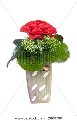 Uspořádání s růží