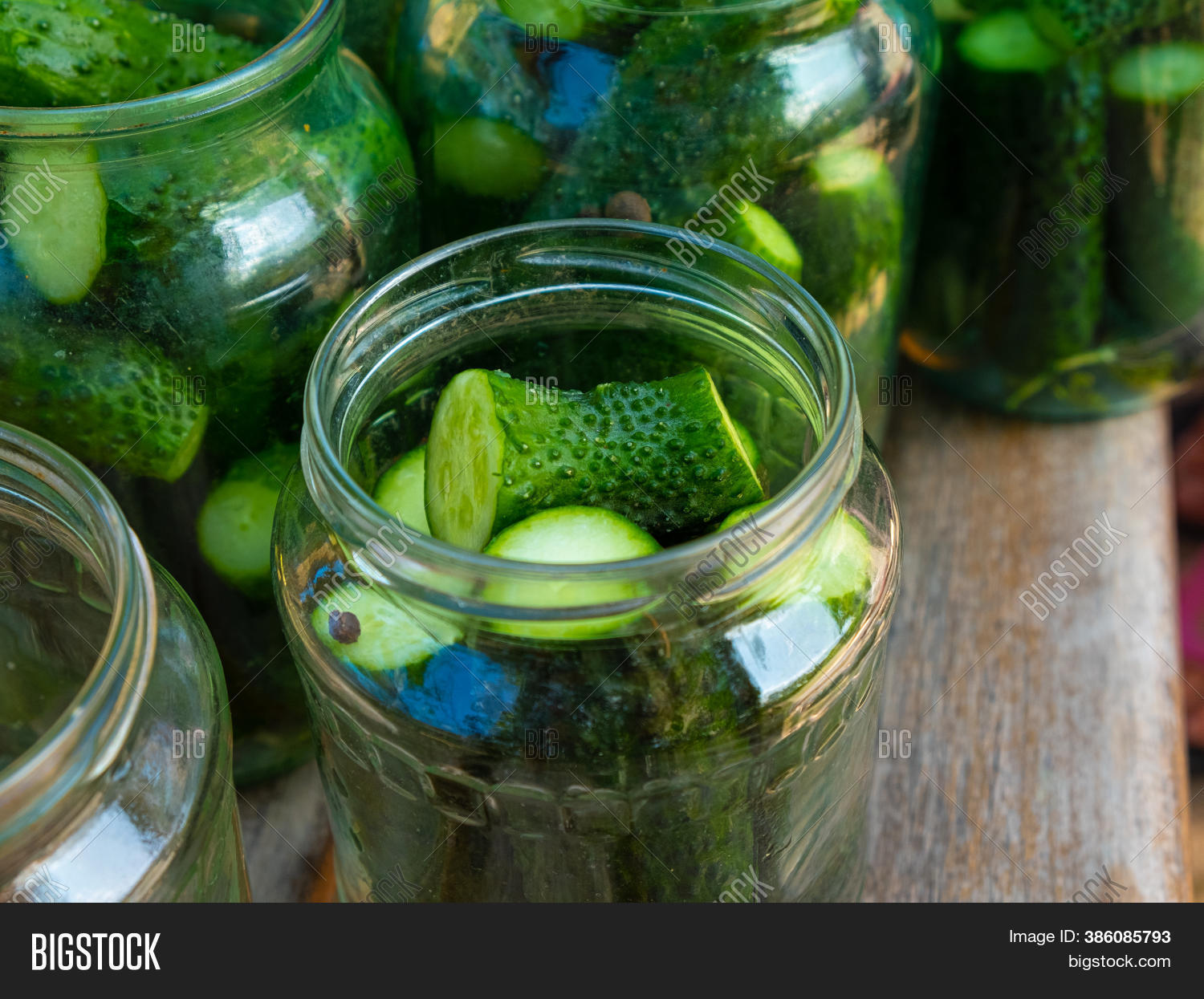 Cucumbers Jar, Canning Image & Photo (Free Trial) Bigstock
