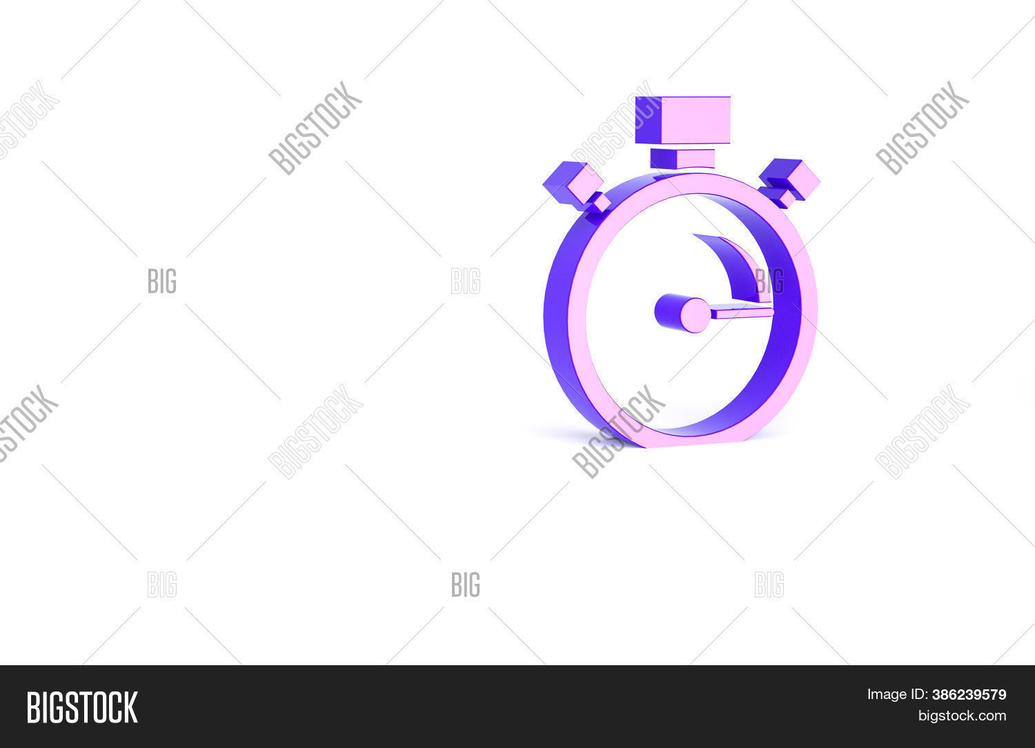 Purple Stopwatch Icon Image & Photo (Free Trial) Bigstock