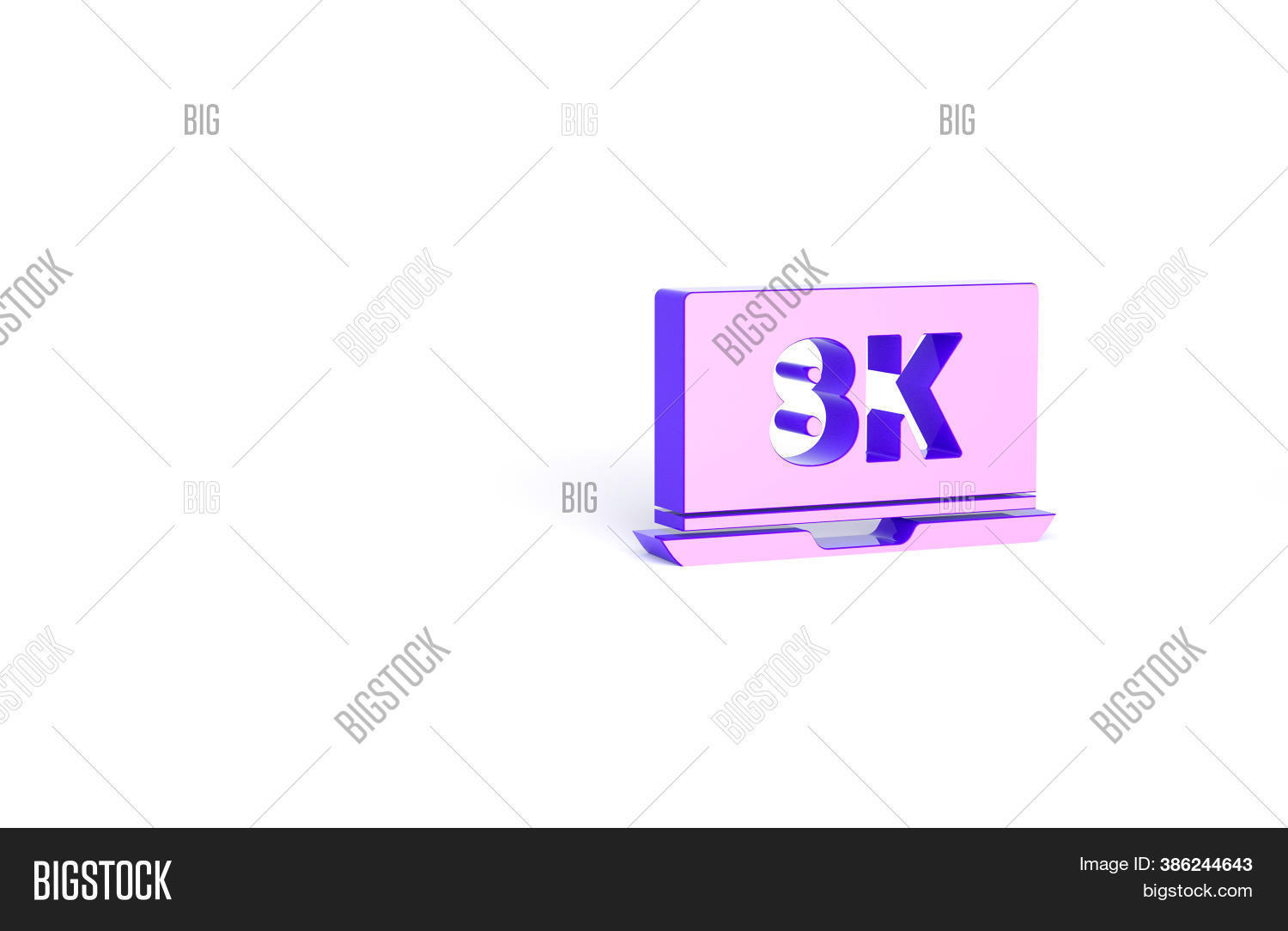 Purple Laptop Screen Image & Photo (Free Trial) Bigstock