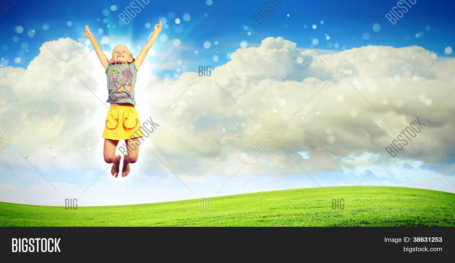 Photo Little Girl Image & Photo (Free Trial) | Bigstock