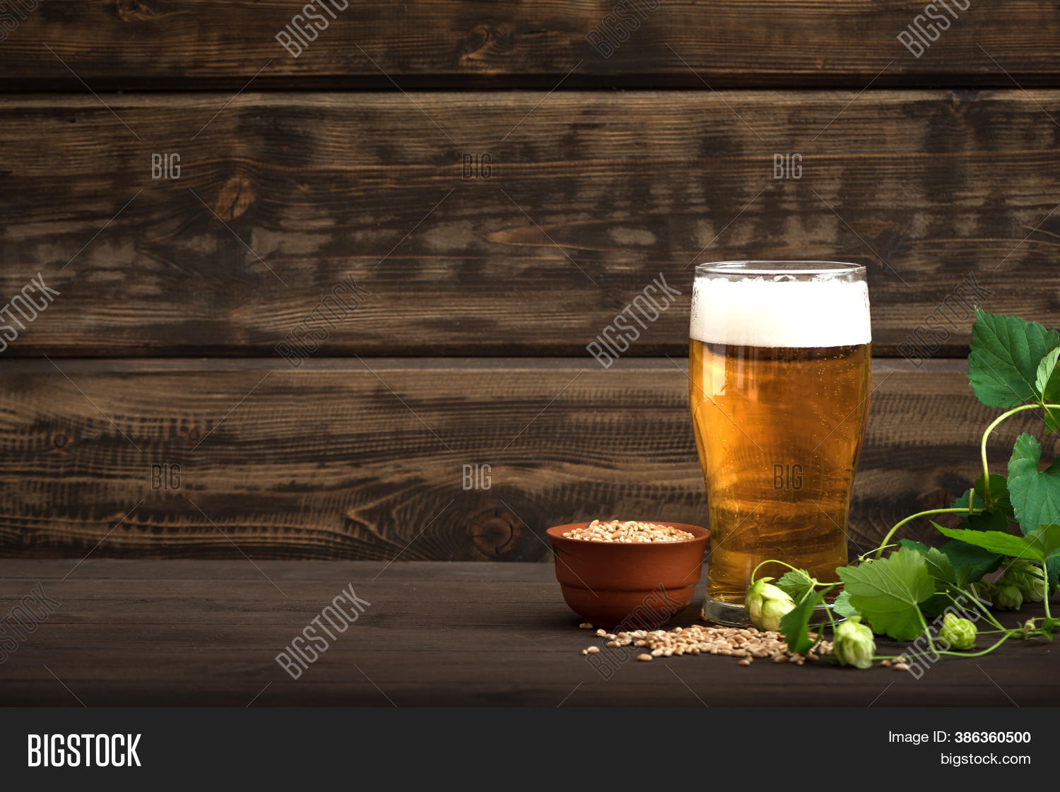 Beer Malt Hops Image & Photo (Free Trial) Bigstock