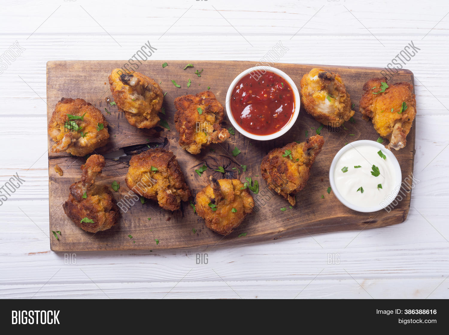 Chicken Wings Nuggets Image & Photo (Free Trial) Bigstock