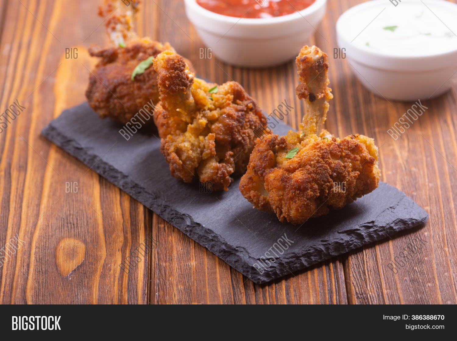 Chicken Wings Nuggets Image & Photo (Free Trial) Bigstock