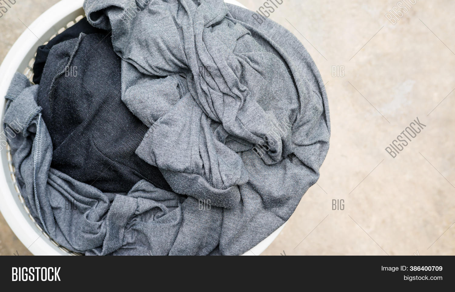 Gray Clothes White Image & Photo (Free Trial) Bigstock