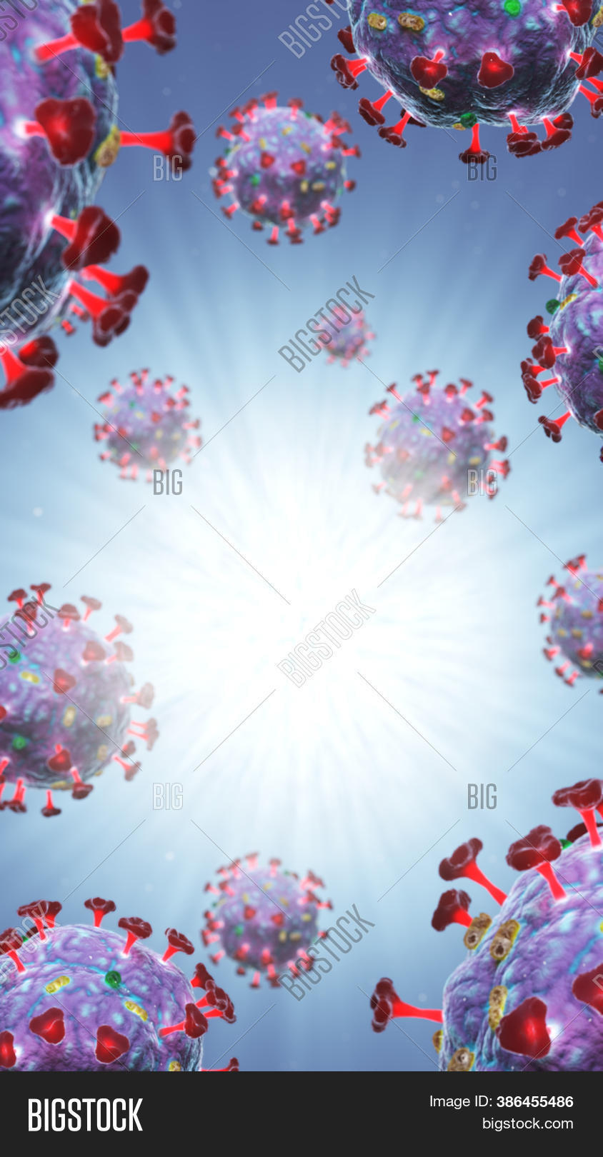 Pathogen Real 3d Render Pathogenic Image & Photo (Free Trial) | Bigstock