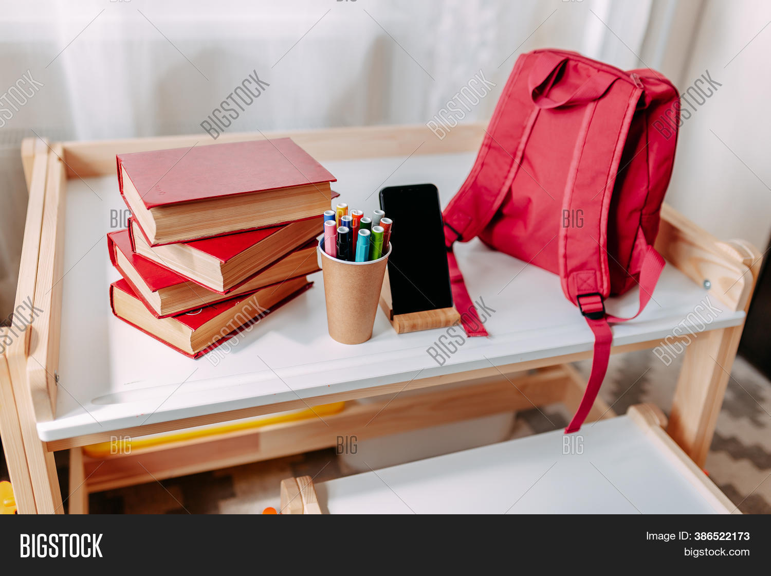 School Supplies On Image & Photo (Free Trial) Bigstock