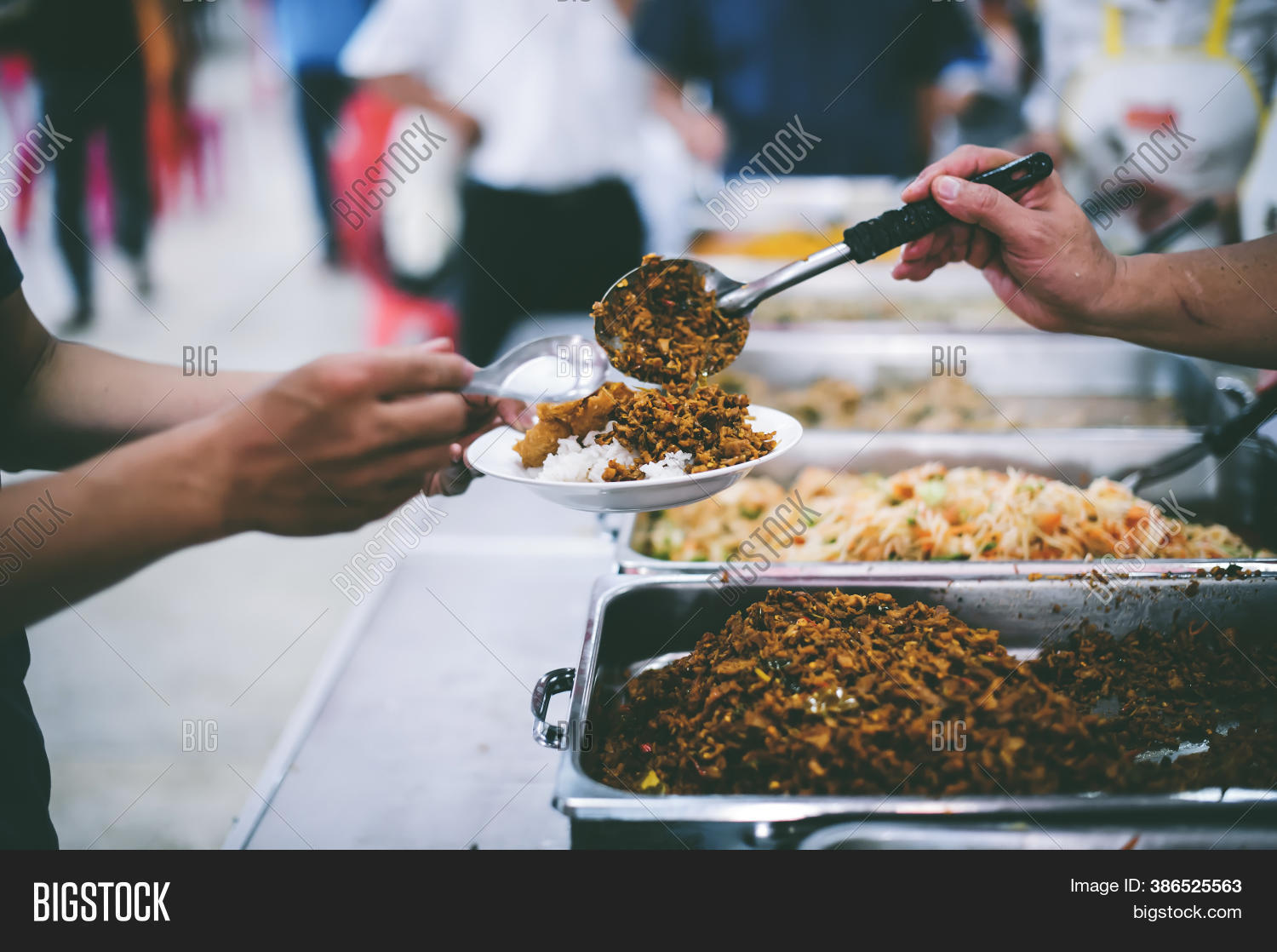 Donate Food Homeless Image & Photo (Free Trial) Bigstock
