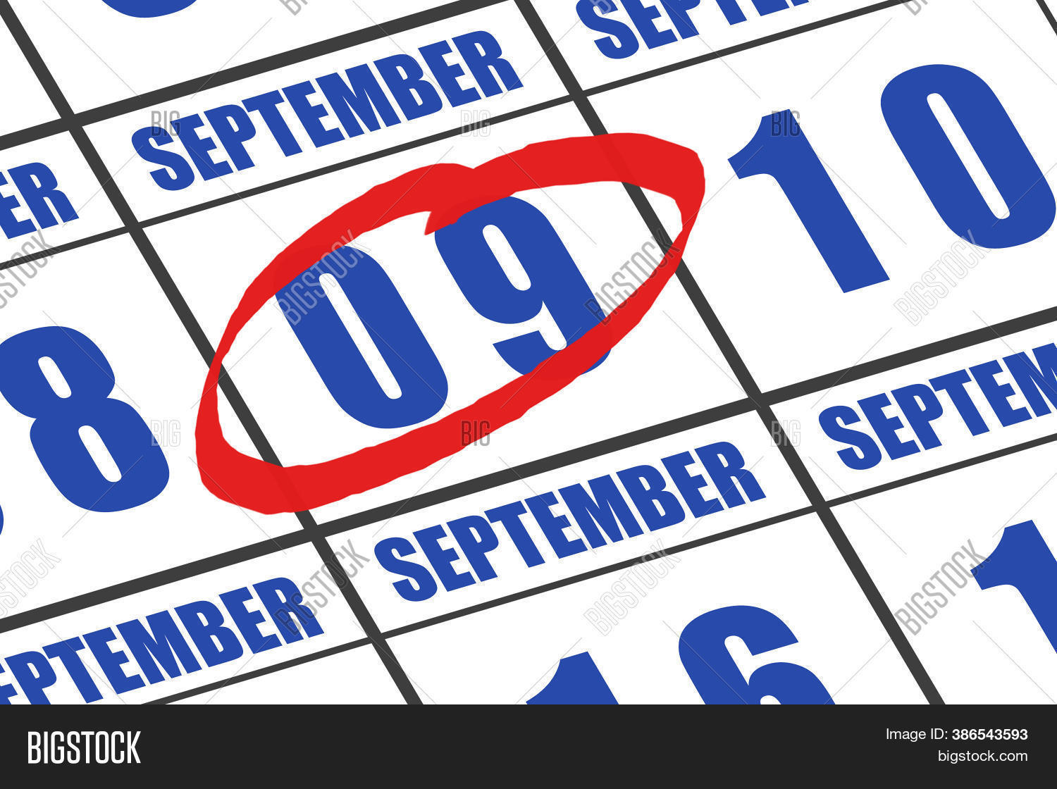 September 9th. Day 9 Image & Photo (Free Trial) | Bigstock