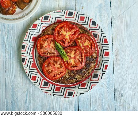 Persian Kookoo Bademjan