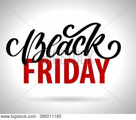 Black Friday Calligraphic Designs Retro Style Elements Vintage Ornaments Sale, Clearance Vector Lett