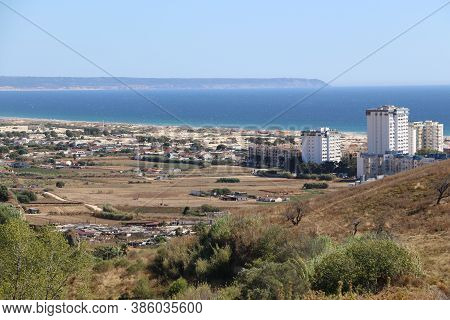 View Of The City Of Costa Da Caparica, Portugal