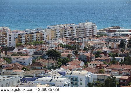 View Of The City Of Costa Da Caparica, Portugal