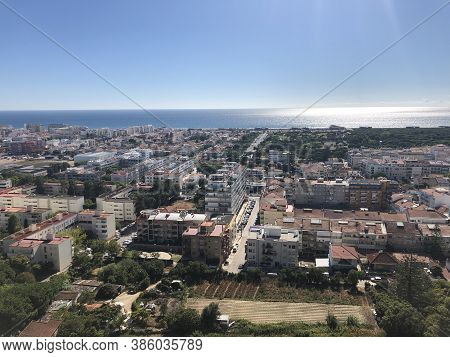 View Of The City Of Costa Da Caparica, Portugal