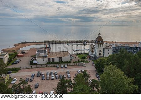 Russia, Zelenogorsk, Terijoki, August 2020: The Old Finnish City Of Terijoki Which Later Became Zele