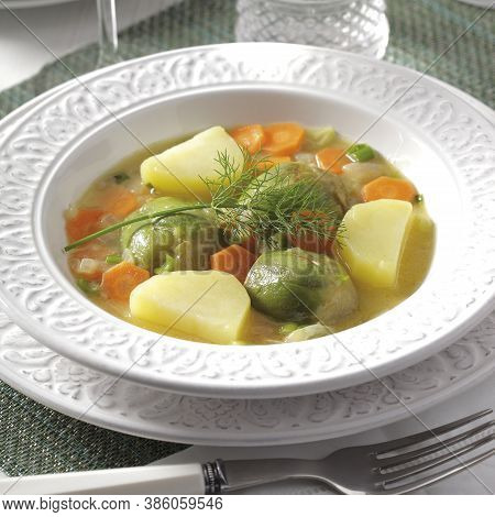 Artichokes A La Polita Is A Delicious Traditional Greek Vegan Dish.