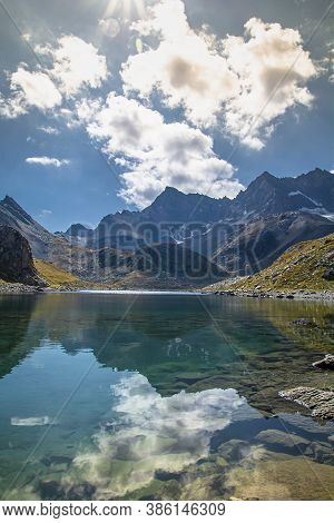 The Marinet Lakes Are Located In French Territory. They Can Be Reached From Both The Maira Valley An