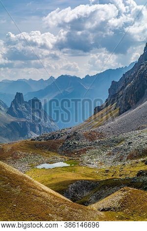 The Marinet Lakes Are Located In French Territory. They Can Be Reached From Both The Maira Valley An