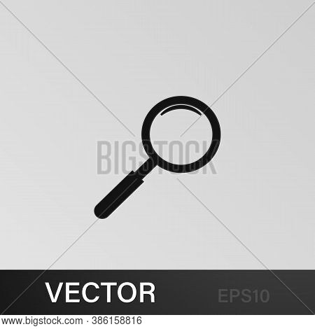 Search Icon. Education, Academic Degree. Signs, Outline Symbols Collection, Simple Icon For Websites