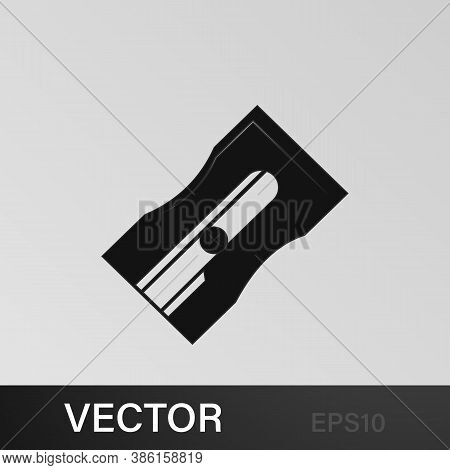 Sharpener Icon. Education, Academic Degree. Signs, Outline Symbols Collection, Simple Icon For Websi