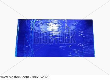 Blue Multilayer Disposable Sticky Dust Removal Mat. Using In Hospital Operation Theater For Decontam