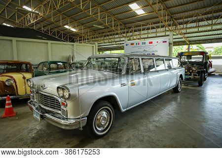 Classic Cars In Jesada Technik Museum, Nakhon Pathom, Thailand.