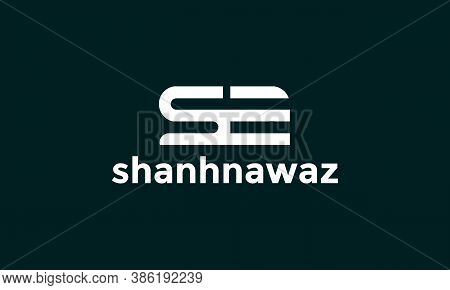 Se Letter Logo Design And Vector Template Design
