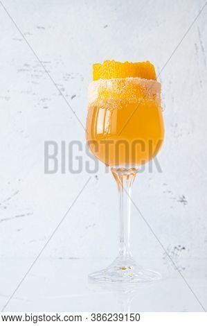 Glass Of Brandy Crusta