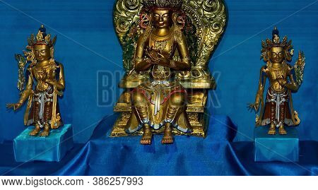 Ulaanbaatar. Mongolia. June 08, 2015. Exhibits Of The Palace Of The Last Emperor Bogdo-gegen Viii. S