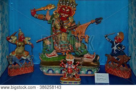 Ulaanbaatar. Mongolia. June 08, 2015. Exhibits Of The Palace Of The Last Emperor Bogdo-gegen Viii. S