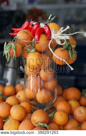 Tunisia Sidi Bou Said Orange