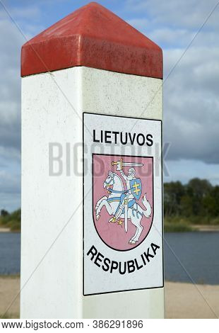 Painted Coat Of Arms With 