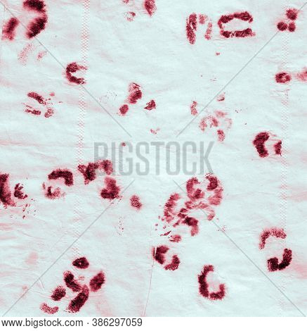Animal Print. Artistic Painted Guepard Leather. Animal Wallpaper. Handmade Exotic Textile Design. Fa