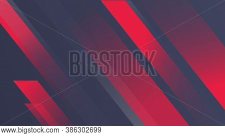 Dark Geometric Abstract Wallpaper Gray Blue Colors With The Image Of Red Squares With A Gradient