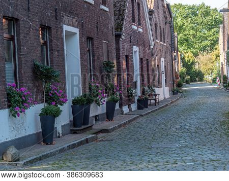 the village of krudenburg at the river lippe