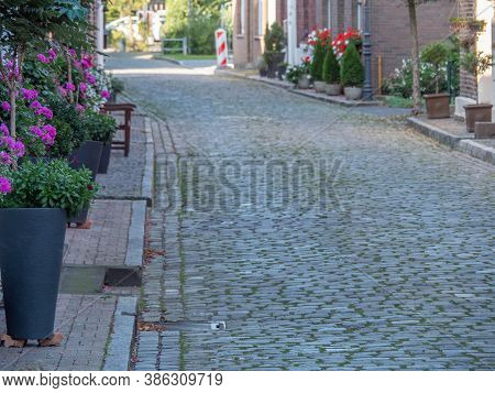 the village of krudenburg at the river lippe