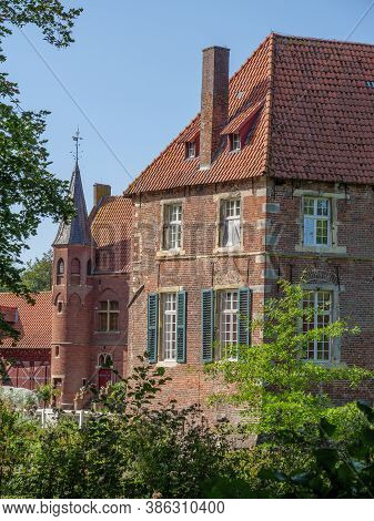 small castle in the germna woods near ahaus