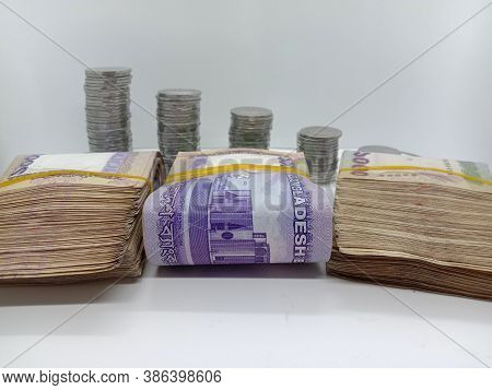 Bangladeshi Bank Note And Coin