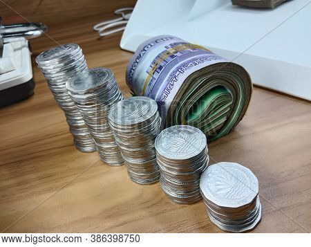 Bangladeshi Bank Note And Coin