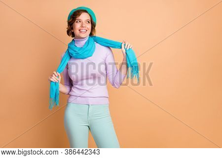 Portrait Of Her She Nice-looking Attractive Lovely Winsome Pretty Charming Dreamy Feminine Cheerful 