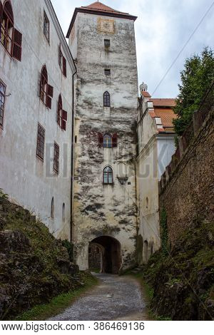 Exit From The Castle Bitov, Cultural Monument, The Czech Republic