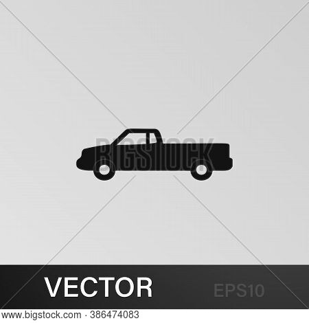 Pickup Icon. Element Of Car Type Icon. Premium Quality Graphic Design Icon. Signs And Symbols Collec