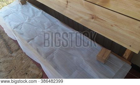 Door Upholstery With Leather And Dermantine For Insulation