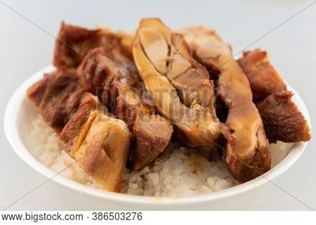 Ordering Restaurant Food For Some Good Bowl Of Rice And Teriaki Chicken.