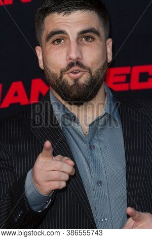 Alex Bentley attends the premiere of 