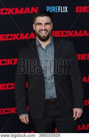Alex Bentley attends the premiere of 