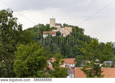 Scenery Around Falkenstein Castle In Bavaria At Summer Time