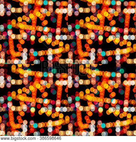 Multicolored Bubbles Pattern